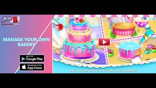 Manage Your Own Bakery | Sweet Bakery Chef Mania Cake Baking Games for Girls screenshot 5