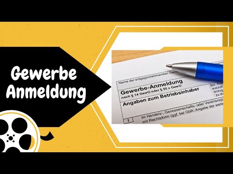 تعبئة طلب إنشاء سجل تجاري في ألمانيا | Gewerbe Anmeldung |