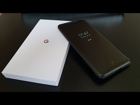 Распаковка восстановленного Pixel 2 xl  и чехла к нему