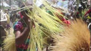Traditional singsing group from Finschhafen, Morobe Province