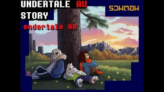 UnderTale AU Story สรุปเนื้อเรื่อง endertale AU รวมตอน byme