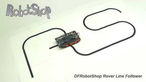 DFRobotShop Rover Line Follower by RobotShop.com