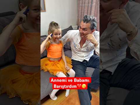 Annemi ve Babamı Barıştırdım❤️😘 #shorts #komedi #keşfet #komik #viral #viralvideo