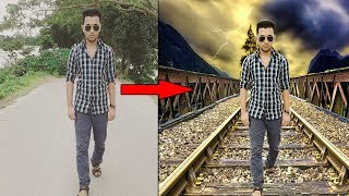 How to change background in Photoshop CS6 | Photoshop Tutorials screenshot 5