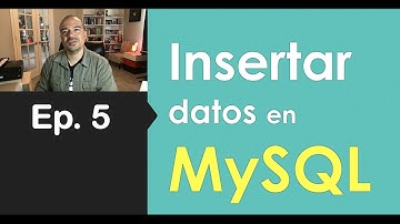 Ep.5 - Insertar Datos en MySQL usando Workbench