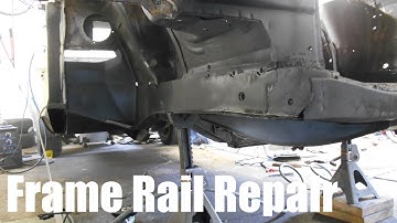 Passenger Side Front Frame Rail Repair - 015