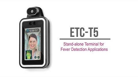 AccuFACE ETC-T5 Thermal Sensing & Face Mask Detection Demo