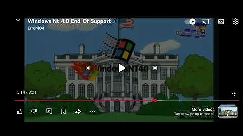 Windows Nt 4.0 End of Support but stopped the less (freezing is broken) by Error404