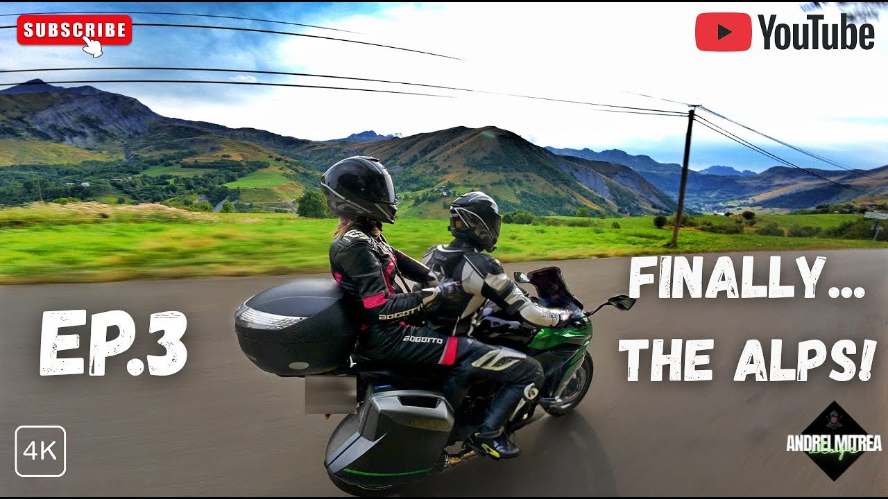 Идеальный спортивно-туристический мотоцикл: Ninja 1000SX покоряет Альпы | EP3