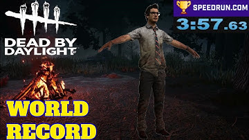 [OLD WR] speedrun Survivor-Tutorial in 3:57.583 Minutes! | Dead by Daylight |