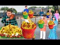   bucket chicken biryani street food comedy hindi kahaniya funny bucket biryani