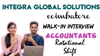Famous WALKIN INTERVIEW FOR ACCOUNTANTS | INTEGRA GLOBAL | COIMBATORE Wealth