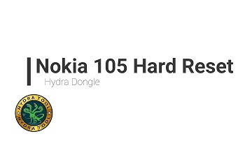 Nokia 105 (TA-1203) Factory Reset in Diag Mode by Hydra Tool