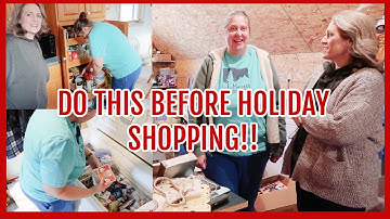 SIMPLE ORGANIZING TO SAVE TIME, MONEY AND BRING PEACE TO THE HOLIDAY SEASON! TINY TIDY COLLAB!