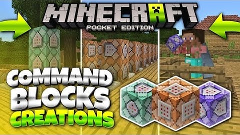 MCPE 1.1 Best Command Block Creations - Command Blocks 1.1 (Minecraft Pocket Edition)