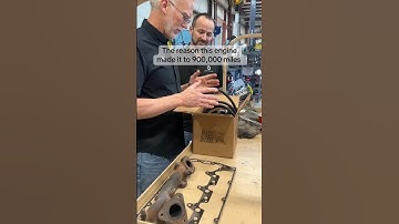 Educating Dave on the Bypass Filtration system. The reason this engine made it to 900,000 miles.