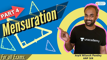 Mensuration - Part 4 | Maths | Target CAPF/AFCAT/CDS 2021 | Arpit Pandey