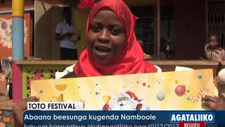 Abaana beesunga kugenda Namboole