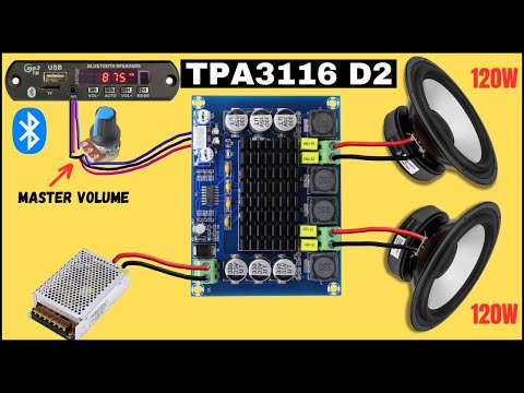 TPA3116d2 2x120w dual