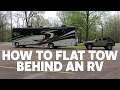 How to Flat Tow Behind an RV