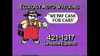1989 Ecology Auto Wrecking San Diego TV commercial 2