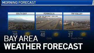 Bay Area Forecast: Cold 30s, Sunshine & Next Rain
