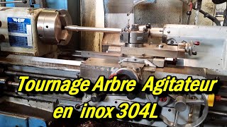 Réparation arbre inox moteur pour agitateur