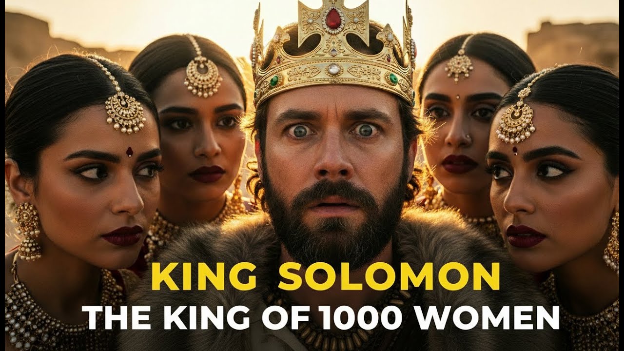 KING SOLOMON: The Man Who Had 1,000 Wives – Wisdom and Downfall! 👑