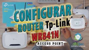 Como CONFIGURAR Router Tp-Link WR841N en Modo ACCESS POINT (Paso a Paso)