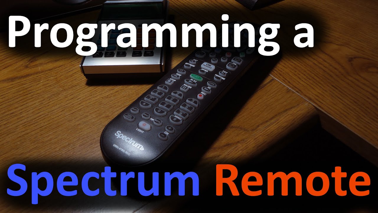 How to Program Spectrum Remote Ur5U 8780L Bhc to Tv  