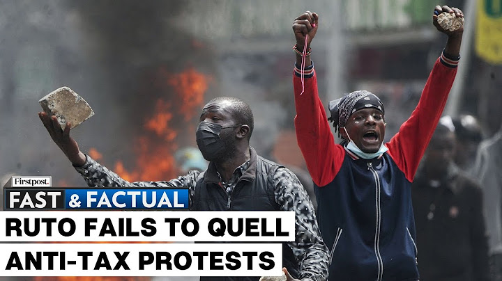 Fast and Factual LIVE | Kenya: Police Charge at Protesters, Fire Water Cannons and Tear Gas