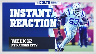 Colts offense falters in OT loss to Chiefs | Instant Reaction