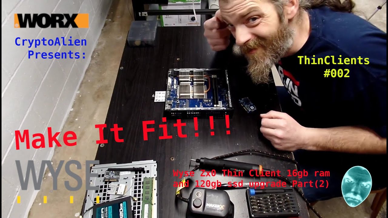 ThinClients #002 - Wyse Zx0 Thin Client 16gb ram and 120gb ssd
