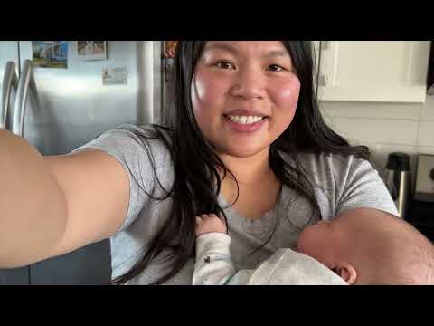 Real mom life moments with our baby and puppies