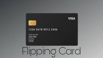 Learn How To Make Flipping Card Using HTML CSS JAVASCRIPT Step By Step