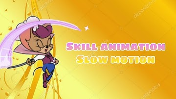 Tom and Jerry Chase | Skill animation slow motion (Remake)