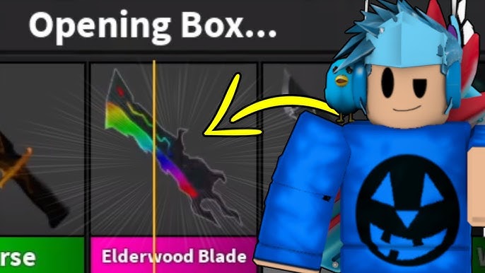 How To Get The CHROMA ELDERWOOD BLADE In Roblox Muder Mystery 2! Halloween  Event! 