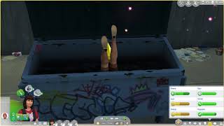 Sims 4 - Eco Lifestyle Woohoo dumpster