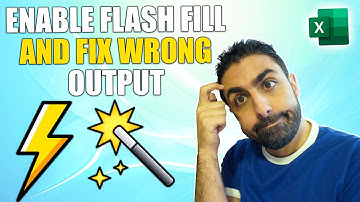 Flash Fill Does Not Work 🤬🤬- How to Enable it and get Correct Results