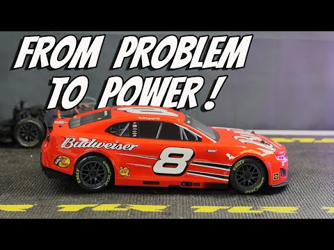 Losi Nascar Dale Earnhardt Jr Number 8 Brushless Fail