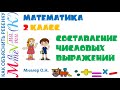 Математика 2 класс Составление числовых выражений Миллер О.Н.