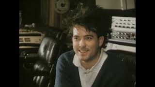 Robert Smith (The Cure) interview at ICP Studios Brussels, late 1986