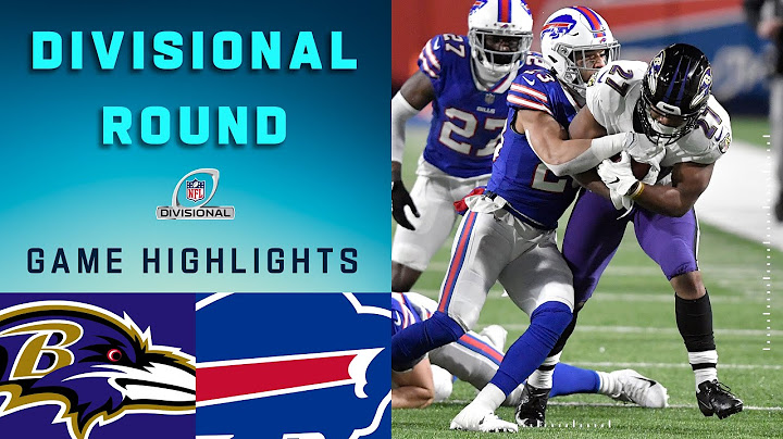 Ravens vs. Bills Divisional Round Highlights | NFL 2020 Playoffs