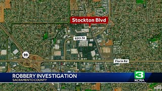 Woman shot during robbery at store in Sacramento County
