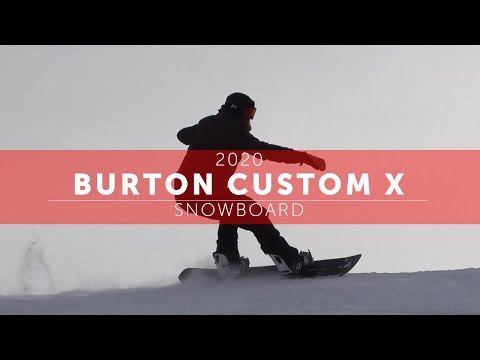 2020 Burton Custom X Snowboard Preview - YouTube