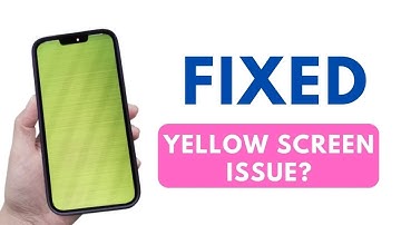 How to Fix iPhone 13 Pro and 13 Pro Max Yellow Screen of Death