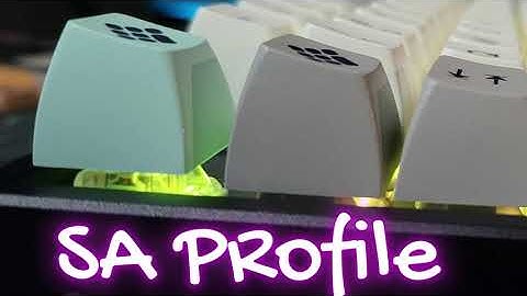 SA Profile Keycaps