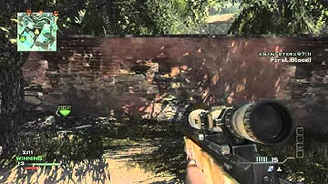 *MW3* Cross map 360 no scope