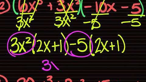 Factoring by grouping, Cubic polynomials