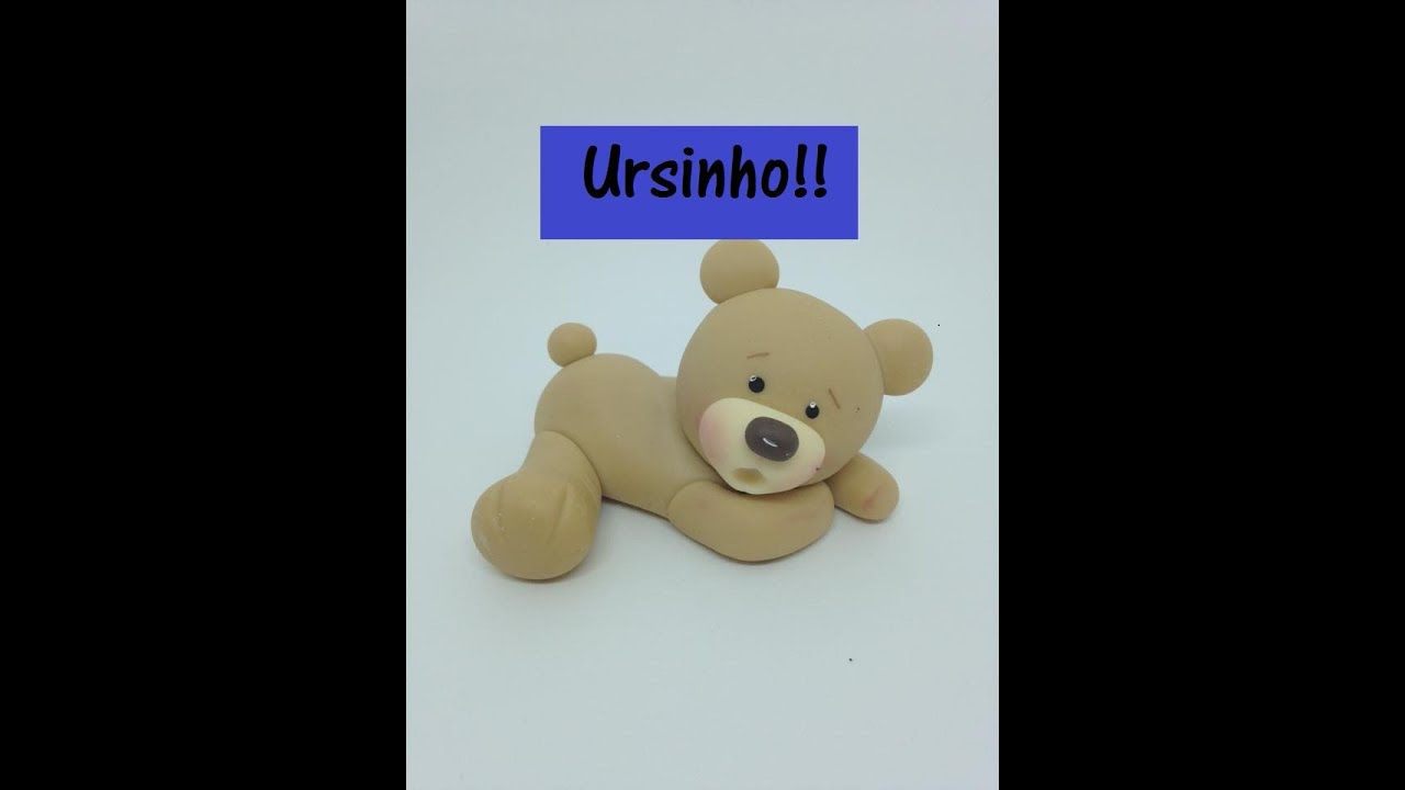 Ursinho para toten - Raquel Fontinele